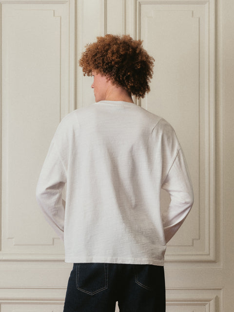 Leaf Longsleeve - White