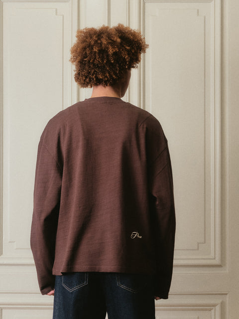 Core Longsleeve - Chocolate