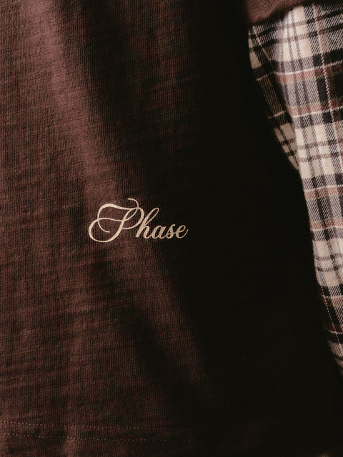 Double Layer Longsleeve - Chocolate