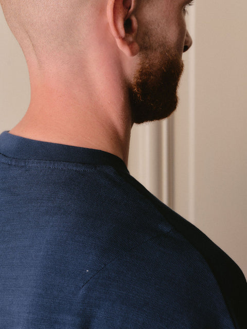 Double Layer Long-sleeve - Navy