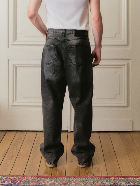 Denim Trouser - Vintage Black Tint