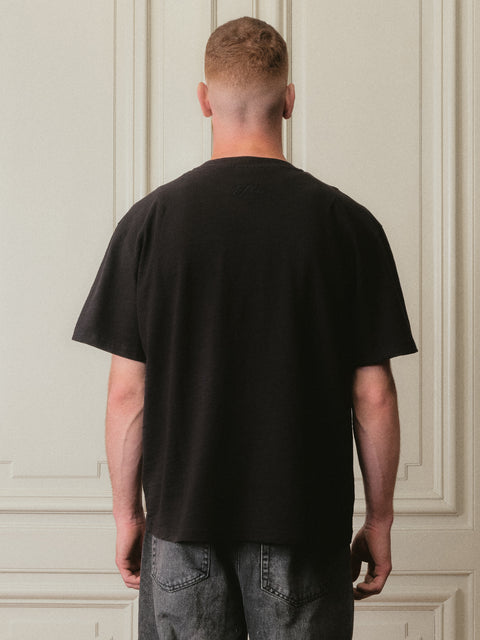 Angel Logo Tee - Black